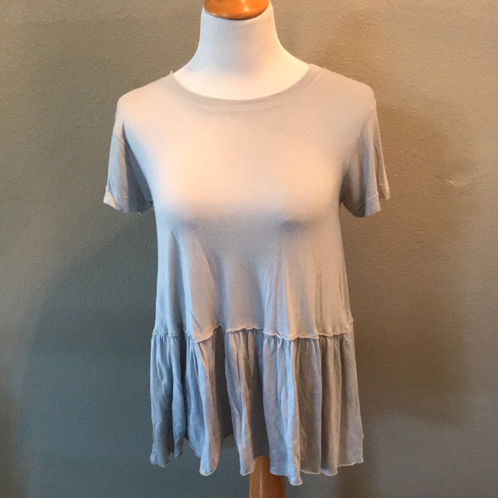 Urban Outfitters Ruffle Tee